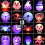 Halloween LED Light-Up Rings for Kids 50 Pcs 5