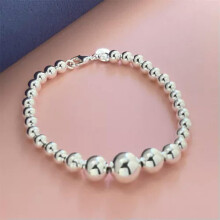 925 Silver Charm Bracelet Bangle 75 Style-46
