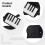 Melodica Instrument 32 Keys Black with Carry Bag 3
