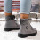 Women's Snow Boots Wide Width Grey Size 7.5 5