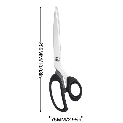 Stainless Steel Scissors with Plastic Handle 8–12 in 2