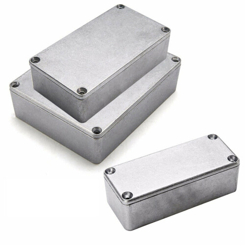 Aluminum Project Box Silver 100x50x26mm