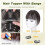 Clip-On Bangs with Temple Extensions Natural Black 2