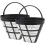 Reusable Cone Coffee Filter #4 2-Pack for Ninja CFP301 2