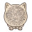 Morandi Cat-Shaped Wooden Jigsaw Puzzle 135 Pieces 3