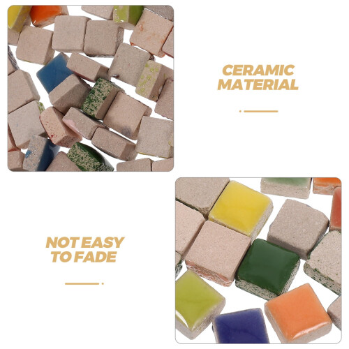 Ceramic Tiles Multi-Color Wall Decoration 10 pcs 2