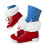 Women's Snow Boots Red Square Toe Slip-On Size 6.5 3