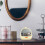 Yellow Standing Vanity Mirror Home Dressing Table 8