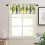 Lemon Tree Window Valance Yellow-Green 54x18in 2