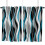 Abstract Gradient Turquoise Curtains for Living Room 5