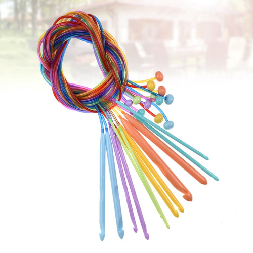 HEMOTON Circular Knitting Needles Durable Material 12 Pcs 1