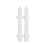 Christmas White Picket Fence 5/10/25 pcs 5