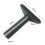 Voor ProTeam Gofit 3/6/10 38mm Diameter Korte Platte Handborstel 6