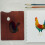 Brown Wooden Watercolor Palette Decorative Practical 7