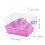 Supvox Small Pet Cage with Running Wheel and Leak-Proof 5