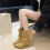 Brown Women's Suede Ankle Boots Pointed Toe High Heel 2