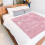 Pink Flannel Throw Blanket 50x60 inches 5