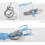 925 Sterling Silver Crystal Zircon Ring Set 9 3