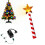 Christmas Tree Wand Remote Control Outlet Red 2