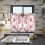 Pink Pig Kitchen Curtains Half Tier 27x36 Inch 7