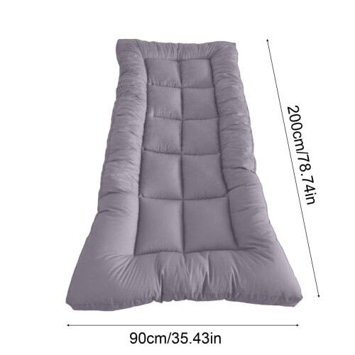 Soft Fiber Sleeping Pad Single Breathable Foldable 2