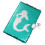 Supvox Green Sequin Notebook with Lock 8.5x11 inches 5