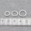 Sterling Silver Lock Jump Ring 10mm 925 Silver 4 Pieces 2