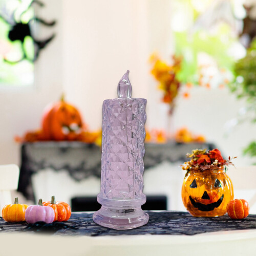 LED Flameless Pillar Candles Flickering Light 2