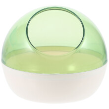 Small Pet Bath Basin Plastic for Hamsters Chinchillas