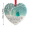 Heart Sea Glass Friendship Ornament Keepsake Decor 3