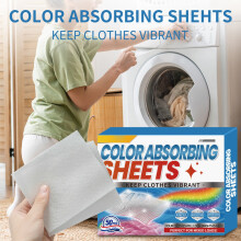 Color Absorbing Sheets for Laundry 50 Count