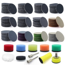 Hook and Loop Sanding Discs 191 pcs 1 inch 60-10000 grit