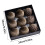Black Velvet Christmas Ornaments 80mm 9-Pack 4