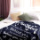 Flannel Throw Blanket Dark Blue 60x50 Inches 3