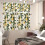 Lemon Tree Kitchen Curtains Set Farmhouse Rustic 3-Piece 3