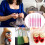 Crochet Hooks Set Pink Gradient Aluminum 34PCS 2.5-6.0mm 7