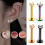 Lip Ring Ear Studs Surgical Steel Monroe Helix Tragus 4