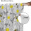 Spring Daisy Curtains Rustic Floral Print Grey Yellow White 7