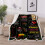 Black Nurses Week Sherpa Throw Blanket for RNs 4
