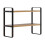 Wooden Bookshelf 2-Tier Modern Open Shelf Stand 2