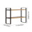 Wooden Bookshelf 2-Tier Modern Open Shelf Stand 3