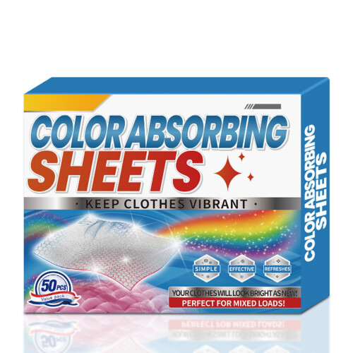 Color Absorbing Sheets for Laundry 50 Count 1
