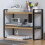Wooden Bookshelf 2-Tier Modern Open Shelf Stand 5