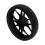 Golf Trolley Wheel Black Lightweight Compact 1-Pack 3