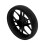 Golf Trolley Wheel Black Lightweight Compact 1-Pack 5