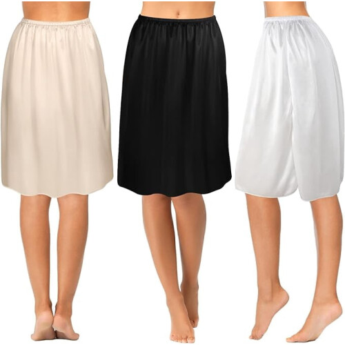 Women's Anti-Static Half Slip Set 3 Pieces 2