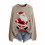 Pullover Sweater Cozy Long Sleeve Round Neck Knitted Top 4