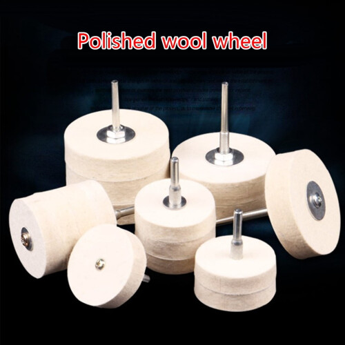 Compressed Wool Felt Polishing Disc 50 mm 2 inch 2