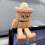 Wooden Shaking Man Bobblehead Car Dashboard Ornament 6