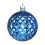 Christmas Ball Set Electroplated Silver Blue 36 pcs 4